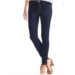 Gap Resolution Blue Stretch Legging Pants Cotton Denim Jeggings Skinny Fit 32 R